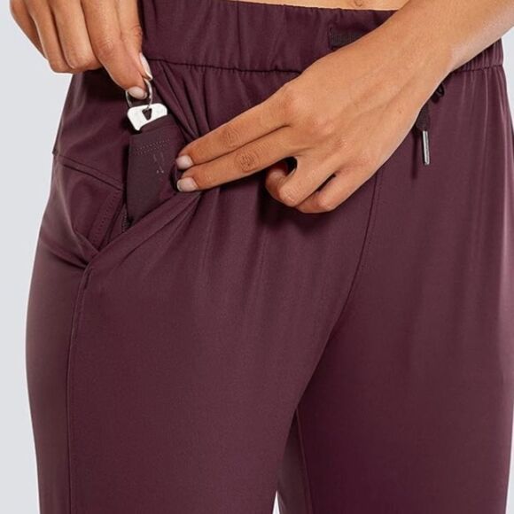 CRZ YOGA 4-Way Stretch Full Length Casual- Sweat pants / Trousers, Small, NWT - Picture 8 of 9